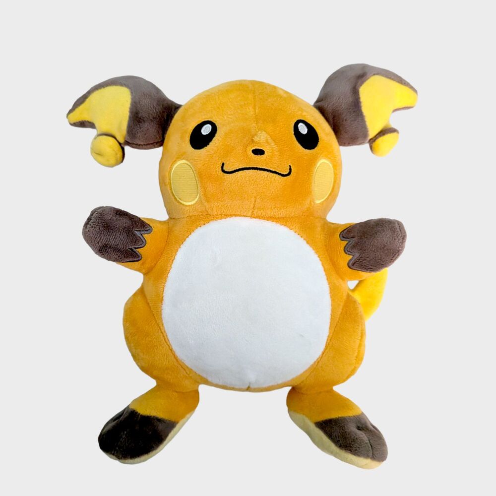 Pokemon Raichu Plush Stuffed Animal 3rd Round 10in Vintage 1997 Collectible Rare
